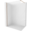 Mexen Kioto-X Walk-in zuhanyfal 120 x 200 cm, homályos 10 mm, rózsaarany - 800-120-101-60-30-X