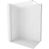 Mexen Kioto-X Walk-in zuhanyfal 70 x 200 cm, matt 10 mm, króm - 800-070-101-01-30-X