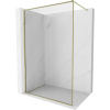 Mexen Kioto-XF zuhanyfal Walk-in kerettel 60 x 202 cm, átlátszó 10 mm, arany - 800-060-104-50-00-X