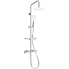 Mexen KT67 Termosztatikus Zuhanygarnitúra - Króm/Fehér fürdőkellék