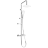 Mexen KX67 Termosztátos Zuhanygarnitúra - Króm/Fehér