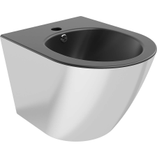 Mexen Lena Fali Bidé - Fekete Matt/Ezüst szaniter