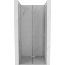 Mexen Lima csukló zuhanyajtó 120 cm, Átlátszó, Króm - 856-120-000-01-00 fürdőkellék