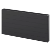 Mexen Line CL22 radiátor 300 x 900 mm, oldalirányú csatlakozás, 811 W, antracit - W422L-030-090-66