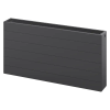 Mexen Line CL33 panelradiátor 600 x 700 mm, oldalsó csatlakozás, 1541 W, antracit - W433L-060-070-66