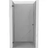 Mexen Lunar-B balos zuhanyajtó balos 85 cm, átlátszó, gun metal - 832-085-000-95-00-L