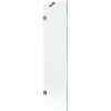 Mexen Lunar kádparaván 1-szárnyú 50 x 150 cm, átlátszó, gun metal - 897-050-000-95-00