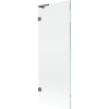 Mexen Lunar L egyoldalas kádparaván 1-szárnyú 70 x 150 cm, átlátszó, szálcsiszolt gun gray - 897L-070-000-66-00