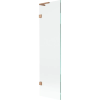 Mexen Lunar L fürdőkádparaván, 1-szárnyú 50 x 150 cm, átlátszó, kefe réz - 897L-050-000-65-00