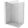 Mexen Lunar L walk-in zuhanyfal bal oldali 50 x 200 cm, átlátszó 8 mm, gun metal - 830L-050-000-95-00-L