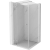 Mexen Lunar T zuhanykabin kilengő balos 110 x 110 cm, átlátszó, króm - 834T-110-110-01-00-L