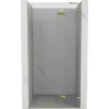 Mexen Lunar zuhanyajtó nyíló jobb 80 cm, átlátszó, arany - 834-080-000-50-00-P