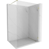 Mexen Lunar zuhanyfal Walk-in jobb 60 x 200 cm, átlátszó 8 mm, arany - 830-060-000-50-00-P