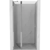 Mexen Mist 120 cm-es nyitható zuhanyajtó, átlátszó, króm - 8A4-120-000-01-00