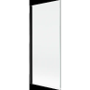 Mexen Mist 1-szárnyú fürdőszobai paraván 80 x 150 cm, átlátszó, fekete - 8A9-080-001-70-00