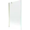 Mexen Next Kádparaván 1 részes 90 x 150 cm,  átlátszó nano, arany - 895-090-000-00-00-50 Kádparaván