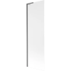 Mexen Next L fürdőkád paraván 1-szárnyú 60 x 150 cm, derengő, gun gray kefe - 895-060-000-03-30-66