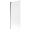 Mexen Next L kádparaván 1-szárnyú 80 x 150 cm, matt, gun metal - 895-080-000-03-30-95