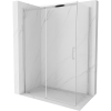 Mexen Omega tolóajtós zuhanykabin 150 x 70 cm, Átlátszó, Króm - 825-150-070-01-00