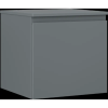 Mexen Orio fürdőszobaszekrény mosdó alá 50 cm, lappal, 1 fiók, matt grafit - 91A10-05047-1-BFC66