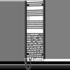 Mexen Pluton elektromos radiátor 1450 x 600 mm, 900 W, fekete - W106-1450-600-2900-70