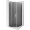 Mexen Rio Íves Zuhanykabin - 70x70 cm