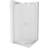 Mexen Rio Íves Zuhanykabin - Tolóajtó - 70x70 cm