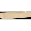 Mexen Rivel fürdőszobai mosdószekrény 140 cm, 1 fiók, bordázott, tölgy - 91A20-14023-1-BF81