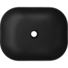 Mexen Rosa munkalapi mosdó 50 x 40 cm, Fekete matt - 21095085