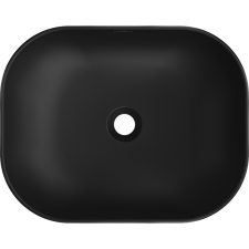 Mexen Rosa munkalapi mosdó 50 x 40 cm, Fekete matt - 21095085 szaniter
