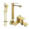 Mexen Royo DQ45 kád készlet, Arany - 72213DQ45-50