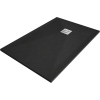 Mexen Stone+   SMC zuhanytálca 120 x 80 cm,  fekete  - 44708012 Kompozit zuhanytálca Kompozit zuhanytálca