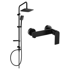 Mexen Sven Zuhanycsalád - Fekete - Komplett fürdőkellék