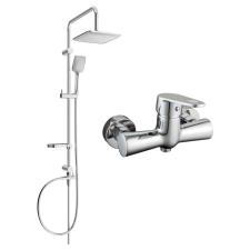 Mexen Sven Zuhanygarnitúra - Króm - Fali fürdőkellék