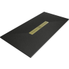 Mexen Toro   SMC zuhanytálca  180 x 90 cm,  fekete ,  takaró arany - 43709018-G Kompozit zuhanytálca Kompozit zuhanytálca