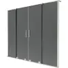 Mexen Velar L Duo kétpaneles toló és összecsukható fürdőkádparaván 170 x 150 cm, grafit, selyemfényű nikkel - 896-170-003-42-97