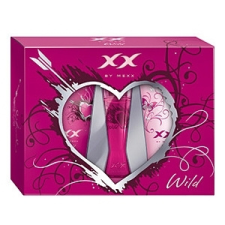 Mexx XX Wild Ajándékszett, Eau de Toilette 20ml + 2x SG 50ml, női kozmetikai ajándékcsomag