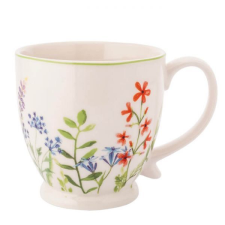 Mezei virágos porcelán JUMBO bögre - 450 ml bögrék, csészék
