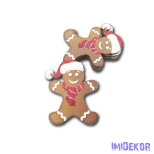  Mézeskalács figura nagy 5db/csomag 10x8,5cm - Mézi dekorációs kellék