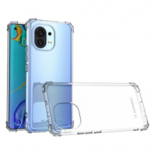 MG Anti Shock Military szilikon tok Xiaomi Mi 11, átlátszó tok és táska