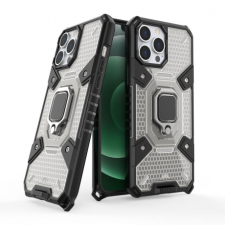 MG Capsule Ring műanyag tok iPhone 13 Pro, fekete tok és táska