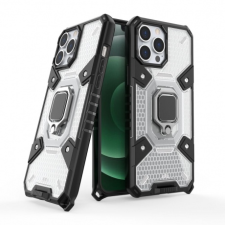 MG Capsule Ring műanyag tok iPhone 13 Pro Max, átlátszó tok és táska