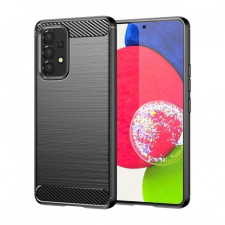 MG Carbon Case Flexible szilikon tok Samsung Galaxy A53 5G, fekete tok és táska