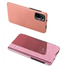 MG Clear View könyv tok Xiaomi Poco M4 Pro 5G, rózsaszín tok és táska