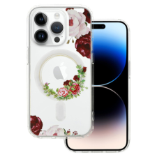 MG Flower MagSafe tok iPhone 13, red flower tok és táska
