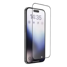 MG Full Glue matt üvegfólia Samsung Galaxy S25 Plus, fekete mobiltelefon kellék