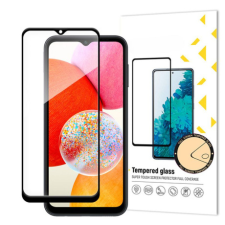 MG Full Glue üvegfólia Samsung A15 / A15 5G, fekete mobiltelefon kellék