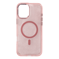 MG Glitter MagSafe tok iPhone 16, rózsaszín tok és táska