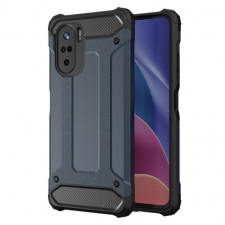 MG Hybrid Armor műanyag tok Xiaomi Redmi K40 / Poco F3, kék tok és táska