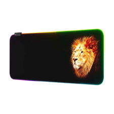 MG Lion RGB egérpad 80 x 30 cm, fekete egérpad